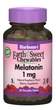 Амінокислоти Bluebonnet Nutrition Мелатонін Earth Sweet Chewables Смак Малини 1 мг 60 жувальних таблеток - зображення 2