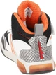 Демі черевики з вогниками Geox Inek, 36 євро, White Orange - изображение 2