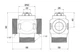 Трехходовой клапан для твердотопливного котла 55°С 1 1/2" SF393 - изображение 4