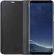 ​Защитный смарт чехол книжка Protective S-View Flip cover clear Galaxy S8 Plus + EF-ZG955 black - изображение 4