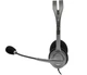 Наушники Logitech H110 Stereo Headset (981-000271) Gray - изображение 3