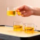 Сервиз Ленивый чай Полуавтоматический заварник Панда с магнитным клапаном 6 чашек чабань Разноцветный (29005) - изображение 8