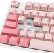 Klawiatura przewodowa Ducky One 3 Cherry MX Clear USB Gossamer Pink (100352885) - obraz 5