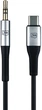 Кабель 3mk AUX | Type-C to Jack 3.5 | 1 м | Черный | (5903108528788) - изображение 3