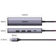 Концентратор 5-in-1 USB Type-C UGREEN CM475 Ethernet-адаптер RJ45 (Gigabit Ethernet) USB3.0 HUB 5Gbps с дополнительным питанием PD 100W Сетевая карта (20932) - изображение 2