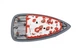 Подошва для утюга N3 2000W (8828) Saturn (ST-CC 0218) Leran CEI 2265 (BBK ISE-2400) Sinbo (SSI 2873) - изображение 2