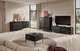 Комод високий Perfect Home Senso 3D 123.4x103.5x39.5 см, 3-дверний Чорний (000012376680) - зображення 5