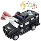Детский сейф "Полицейский Hummer" с кодовым замком и купюроприемником, Черный - изображение 2