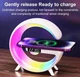 Світильник із бездротовою зарядкою телефону LED Wireless Charging Speaker G63 колонка нічник RGB-підсвічування - зображення 5