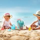 Набор игрушек для пляжа "Happy Summer" формочки / пасочки для лепки в песке, 18 элементов, разноцветный (85538994) - изображение 2