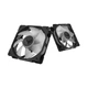 Кулер для корпуса ASUS TUF Gaming TR120 ARGB Reverse Triple Pack Black (90DA00D0-B09020) - изображение 8