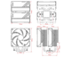 Кулер процесорний ID-Cooling Frozn A620 Black - изображение 7