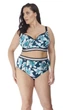Купальник роздільний Elomi Island Lily 7223-7224 90H/2XL Petrol (ZIK0000023083) - зображення 1