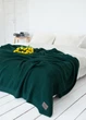 Плед в'язаний Betires Home евро 220х240 Dark Green - зображення 1
