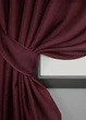 Комплект коротких штор VR-Textil Лен Мешковина № 112ш 130х170 см 2 шт Бордовый (35-0128) - изображение 3