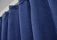 Комплект коротких штор VR-Textil Лен Мешковина № 1376ш Синий 130х170 см 2 шт (35-0124) - изображение 5