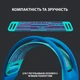 Навушники Logitech G733 Lightspeed Wireless RGB Gaming Headset Blue (981-000943) - изображение 2