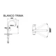 Змішувач Blanco TRIMA ХРОМ (520840) - изображение 2