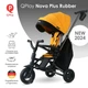 Дитячий велосипед QPlay Nova+ Rubber Desert Yellow складаний триколісний (S700-13Nova+DesertYellow) - изображение 1