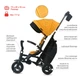Дитячий велосипед QPlay Nova+ Rubber Desert Yellow складаний триколісний (S700-13Nova+DesertYellow) - изображение 2
