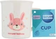 Canpol babies Кружка пластикова CUTE ANIMALS - рожева 4/413_pin2 5901691885868 - изображение 1