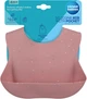 Canpol babies Слинявчик силіконовий з кишенькою DOTS - рожевий 5901691876798 51/029_pin 5901691876798 - зображення 2