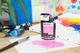 Акриловая краска Abstract Sennelier, 120 мл, Флуоресцентный Розовый (Fluo Pink) - изображение 4
