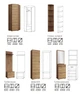 Шафа Сокме Віва 600 Ясний шимо темний/Ясний шимо світлий 42041 - зображення 2
