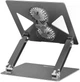 Охлаждающая подставка для ноутбука OfficePro LS121G Aluminum alloy Gray - изображение 5