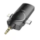 Микрофон петличка беспроводной HOCO S31 Stream Wireless Microphone + Receiver 3in1 (USB-C 3.5mm Lightning) - изображение 6