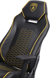 Fotel gamingowy Lamborghini Automobili Sport czarno-żółty (8052870487056) - obraz 4