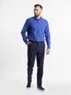 Сорочка чоловіча синя Arber LINEN SHIRT 2 43-44 зріст 5 синій (M05.13.06.222) - изображение 2