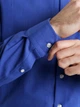 Сорочка чоловіча синя Arber LINEN SHIRT 2 43-44 зріст 5 синій (M05.13.06.222) - изображение 5