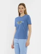 Футболка жіноча синя з трикотажної тканини Arber T-SHIRT WF-19 XL синій (FW13.10.06.42) - изображение 3
