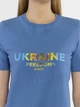 Футболка жіноча синя з трикотажної тканини Arber T-SHIRT WF-19 XL синій (FW13.10.06.42) - изображение 5