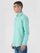 Сорочка чоловіча зелена Arber LINEN SHIRT 2 41-42 зріст 5 зелений (M05.20.30.224) - изображение 4