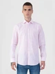 Сорочка чоловіча рожева бавовняна Arber LINEN SHIRT 1 38-39 зріст 4 рожевий (M05.21.47.224) - зображення 1