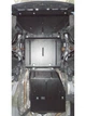 Защита двигателя КПП раздатка для авто Dodge Durango 2010- V-3,6 (АКПП) ( TM Kolchuga ) Стандарт 1.0537.00 - изображение 1