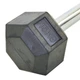 Штанга фиксированная прямая обрезиненная FDSO Rubber Hexagon Barbell TA-6230 15 кг Черный (58508088) - изображение 2