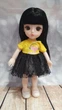 Шарнирная кукла BJD с чорными глазами 16см (К176) - изображение 3