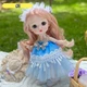 Шарнирная кукла BJD "Леди в голубом платье" 16см (К119) - изображение 1