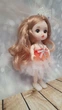 Шарнирная кукла BJD "красное платье" 16см (К312) - изображение 2