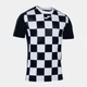 Детская футболка для мальчика Joma Flag II 101465BV.102 100-117 см Черная с белым (9999083744028) - изображение 1