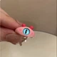 Кольцо Мультяшный монстрик Кибри розовое - изображение 1