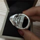 Чоловіча каблучка Череп у кашкеті - зображення 5