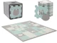 Килимок-пазл Kinderkraft Luno shapes 3D з пінопласту Mint, 5902533919321 - зображення 1