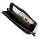 Женский кожаный кошелек Classik DR. BOND WN-23-21 black - изображение 7