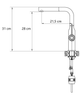 Bateria kuchenna Quadron Angelina miedziany 3573500_WHMPVDC1 - obraz 2