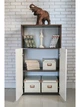 Комод Furnigrade КМ - 4 венге -белый 620х1120х340 - изображение 2