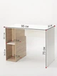 Стіл письмовий СП-2 Furnigrade сонома-білий 75х95х54 - зображення 5